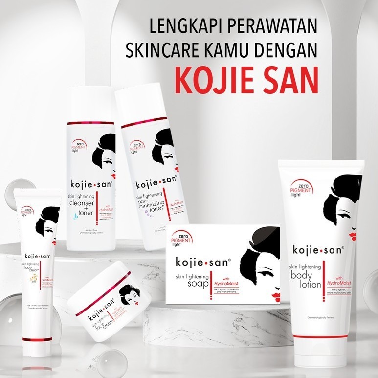 kojie.san Skin Lightening Cleanser + Toner with Hydromoist 100ml - Gambar 4