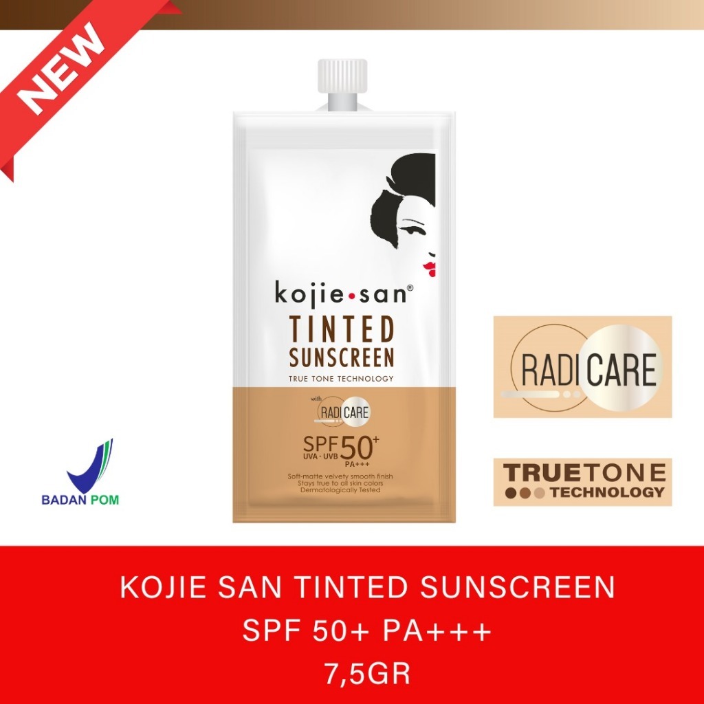 kojie.san Tinted Sunscreen SPF50+ PA+++ 7.5g