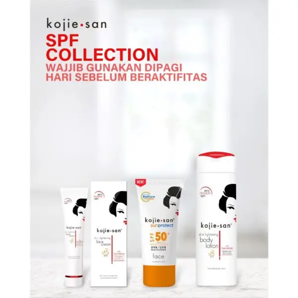 kojie.san Sunprotect SPF 50+ PA+++ Face 15gr - Gambar 4